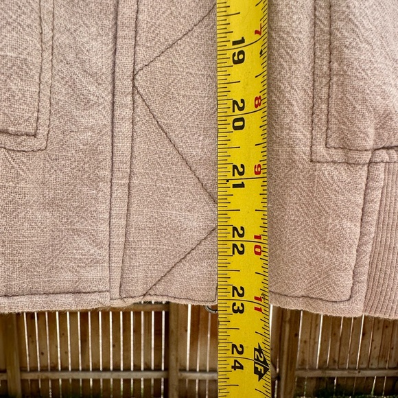 NWOT Anthropologie Hei Hei Itinerary Quilted Bomber Jacket Oatmeal Lined Large - Picture 14 of 16